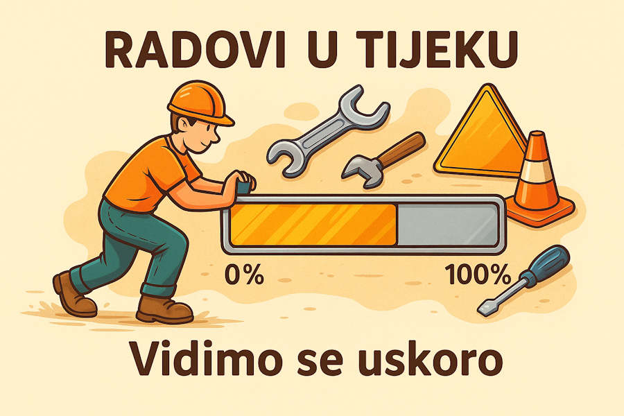 Uređenje dvorane u punom jeku! Uređenje dvorane u punom jeku!